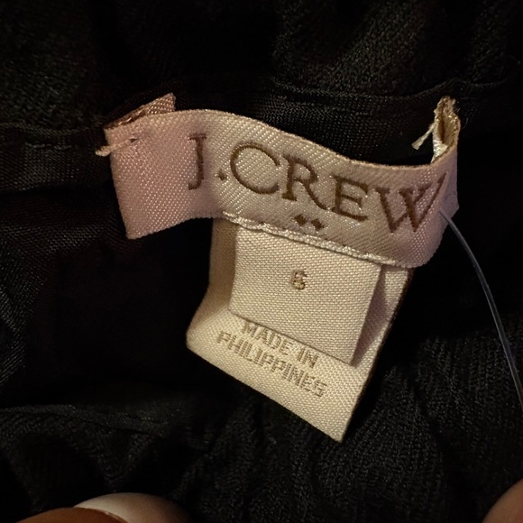 J.Crew Black Wool-Blend Skirt NWT Size 6 – Classic Lined Career Skirt - Picture 3 of 12